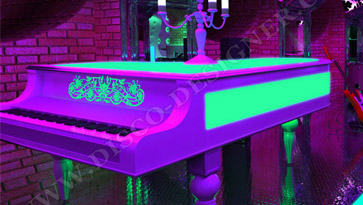led piano bar